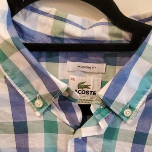 Lacoste Mens button down 46